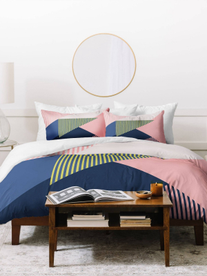 Mareike Bohmer Color Blocminimal Duvet Set - Deny Designs