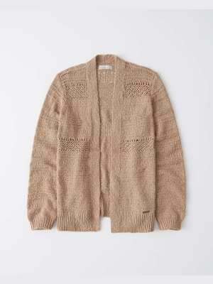 Open Front Cardigan