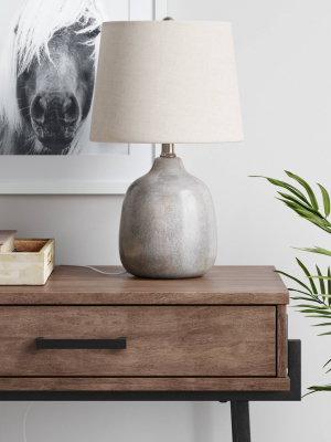 Assembled Ceramic Table Lamp - Threshold™