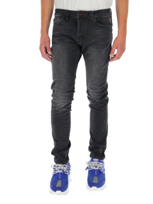 Philipp Plein Mid-rise Straight Jeans