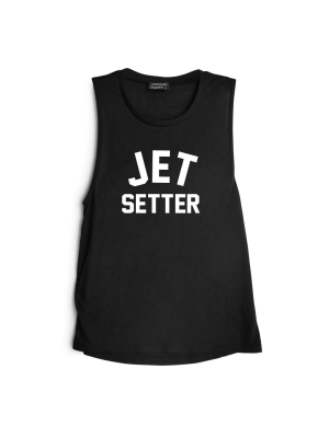 Jet Setter [muscle Tank]