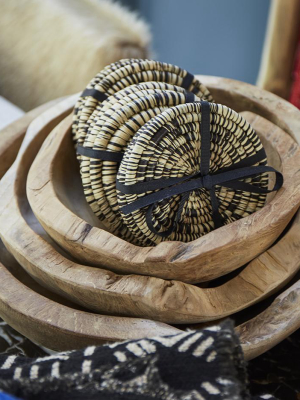 Teak Tree Root Bowl