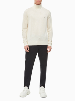 Merino Wool Turtleneck Sweater