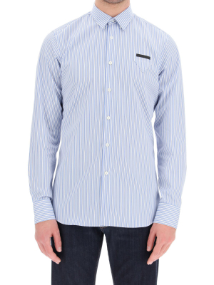 Prada Striped Tailored Shirt