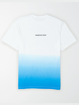 Ae Short-sleeve Dip-dye Graphic T-shirt