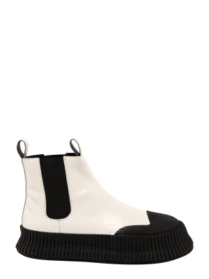 Jil Sander Platform Chelsea Boots