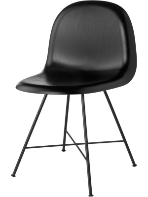 Gubi 3d Chair Wood - Center Base