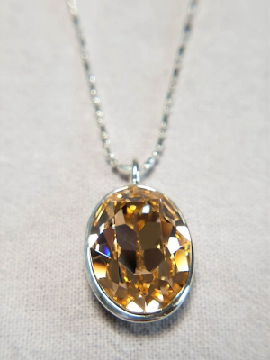 Smoked Topaz Pendant