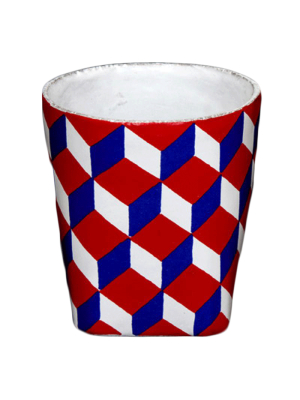 Tricolore Cube Goblet