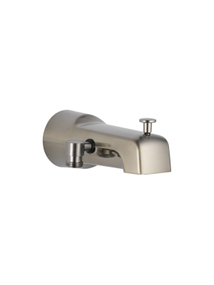 Delta Faucet U1010-pk Delta U1010-pk 6-11/16" Diverter Wall Mounted Tub Spout With Hand Shower Connection