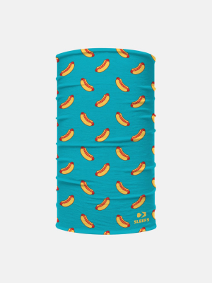 Hot Dog Pattern Kids Neck Gaiter