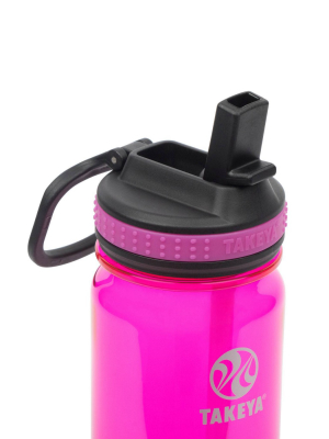 Takeya 18oz Tritan Water Bottle With Straw Lid