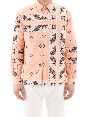 Msgm Bandana Print Shirt