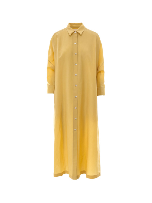 Jil Sander Oversized Buttoned Shirt Dress