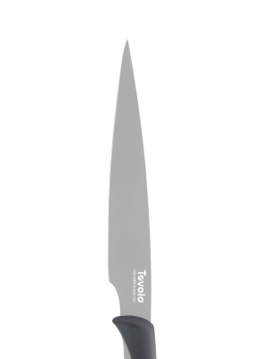 Tovolo Comfort Grip 8.5" Slicing Knife Oyster Gray 14013-201