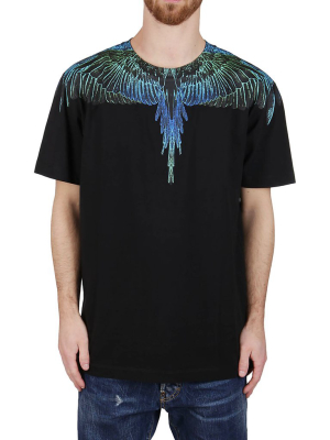 Marcelo Burlon County Of Milan Wings Print T-shirt