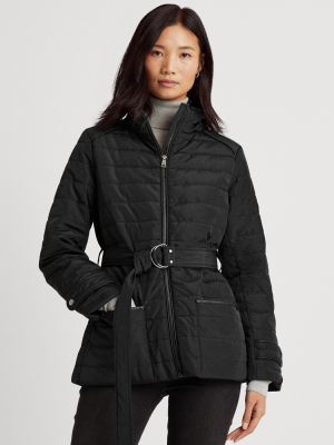 Belted Quilted Jacket