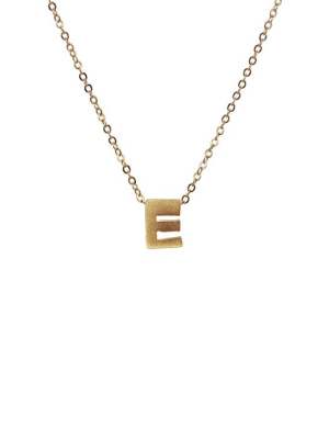 "e" Monogram