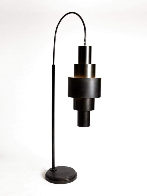 Global Views Babylon Floor Lamp Bronze