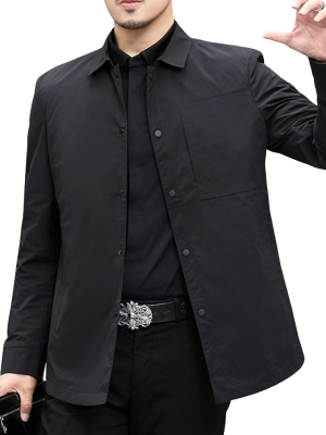 Pologize™ Buttoned Slim Fit Jacket