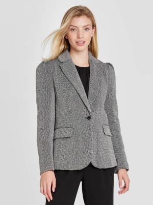 Women's Puff Sleeve Blazer - A New Day™