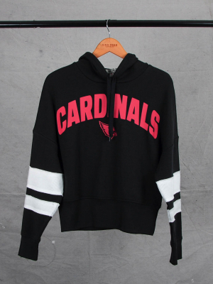 Women's Nfl Cardinals Sideline Striped Fleece