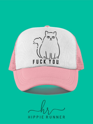 F U Cat (hat)