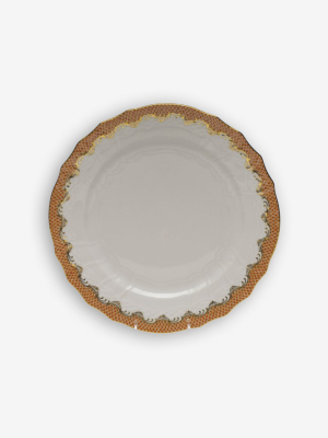 Fish Scale 11" American Dinner Plate By Herend