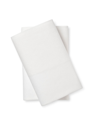 Laundry-free Pillowcase Set (standard) 2pc White - Beantown Bedding