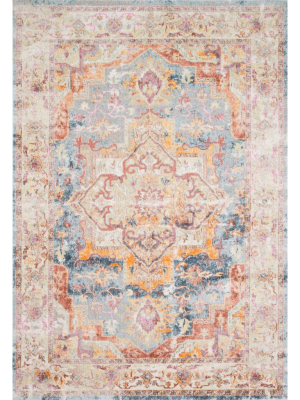 Loloi Clara Rug - Sunset/ivory