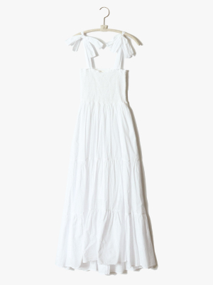 White Lorraine Dress