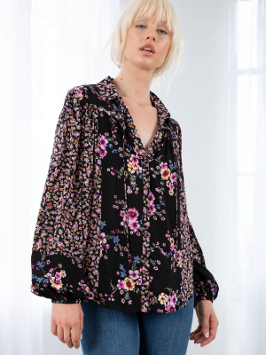 Moondance Floral Blouse