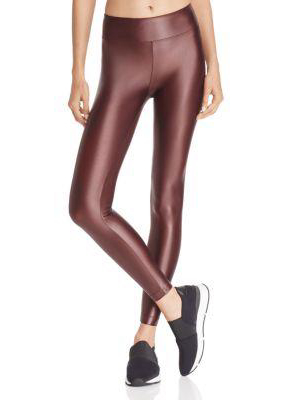 Koral High Waist Lustrous Legging Bordeaux