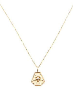 14k Small Arcadia Pendant Necklace