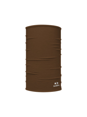 Brown Kids Neck Gaiter