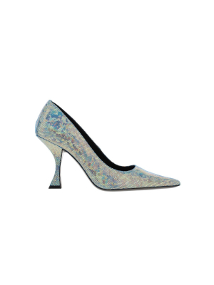 By Far Viva Pointed Toe Pumps