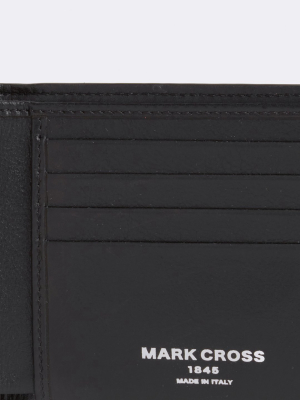 Terry Bi-fold Mc Jacquard & Leather Wallet