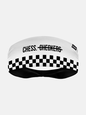 Chess. Not Checkers Headband