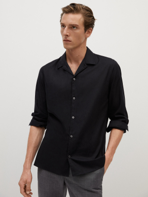 Regular Fit Lyocell Shirt