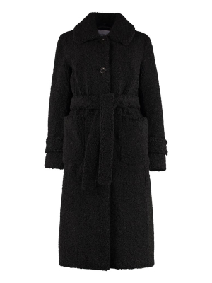 Stand Studio Lottie Faux-shearling Coat