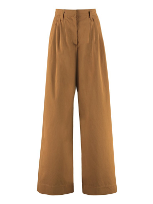 Brunello Cucinelli High-waisted Wide Leg Pants