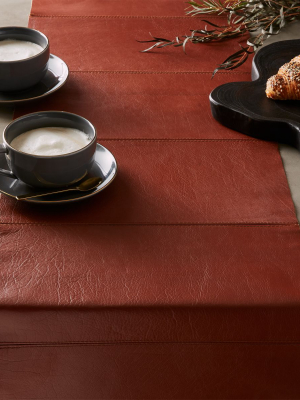 Saddle Leather Table Runner