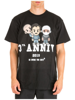 Ih Nom Uh Nit 3 Anniversary Graphic Print T-shirt