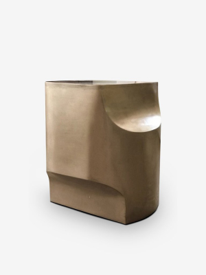 Ope Side Table In Bronze Brushed By Collection Particuliere