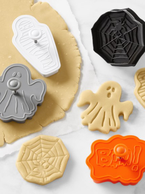 Halloween Impression Cookie Stamps, Set Of 4