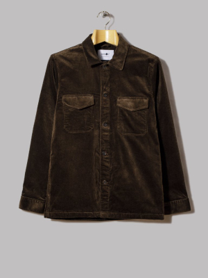 Nn07 Bernard Overshirt (brown)