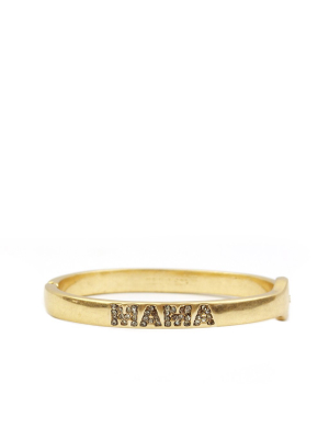 Pave Mama Bangle