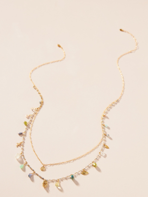 Chan Luu Charmed Layered Necklace