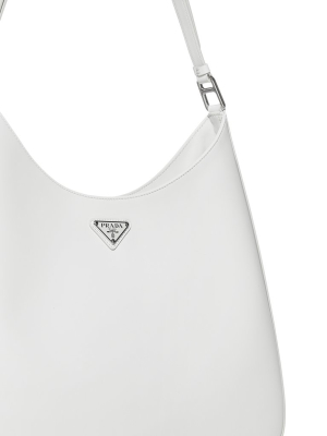 Prada Logo Patch Shoulder Bag