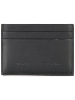 Proenza Schouler Logo Embossed Card Holder